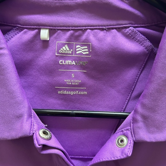 Adidas ClimaLite Women's Golf Polo Shirt. Size S. - Picture 2 of 2